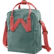 FJÄLLRÄVEN KÄNKEN SLING OLDALTÁSKA FROST GREEN-PEACH PINK