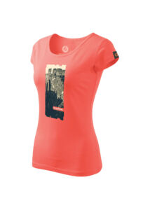 SANDSTONE WOMEN'S HERITAGE T-SHIRT TOWERS CORAL