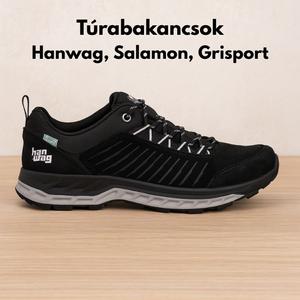 túracipők és bakancsok