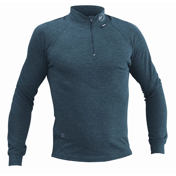 RP OUTDOOR UNDER X-STATIC ZIP PULLI TÜRKISZ XXL