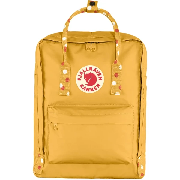 FJÄLLRÄVEN KÄNKEN HÁTIZSÁK 16L OCHRE CONFETTI PATTERN